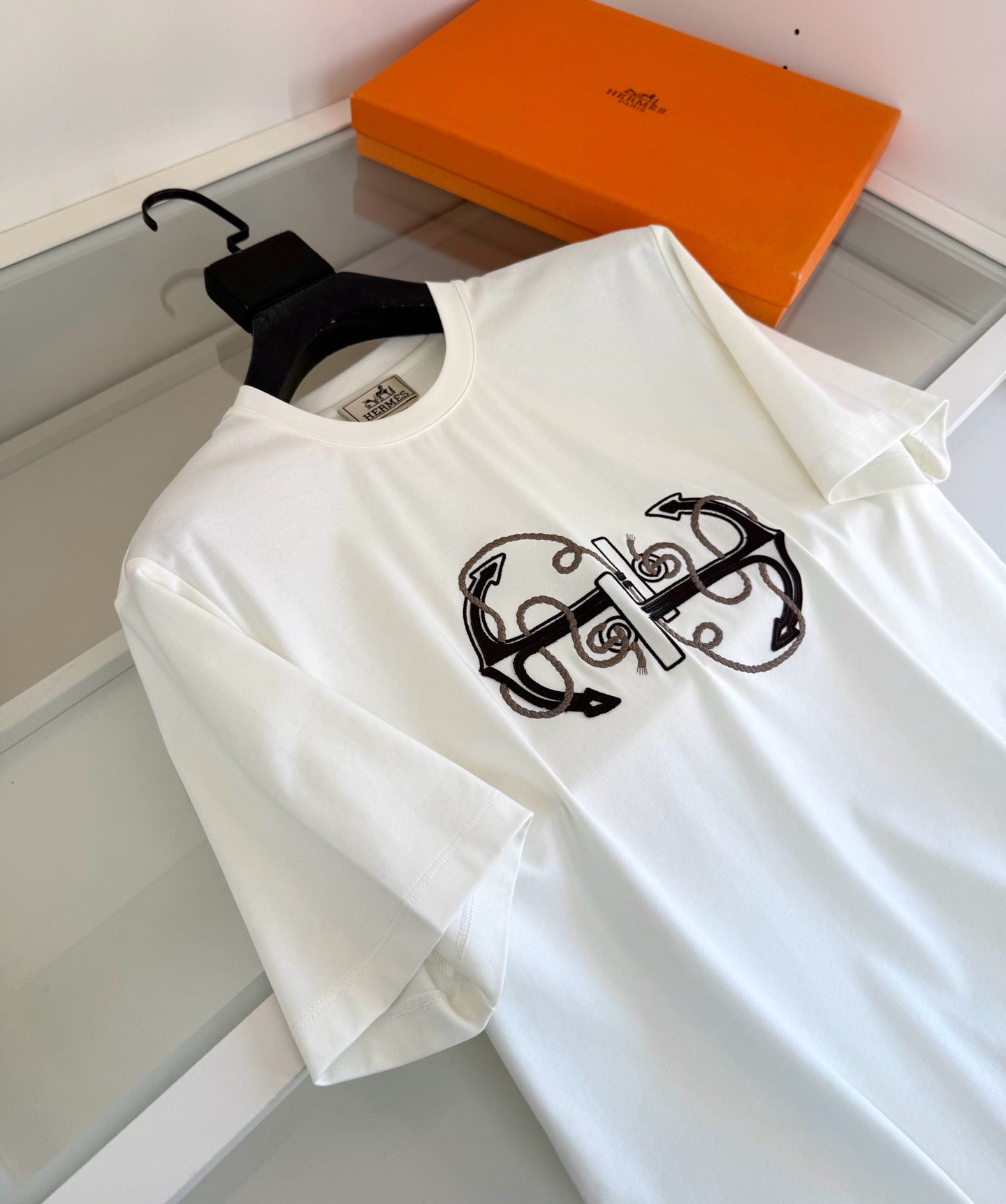 Black, Grey and White T-Shirt