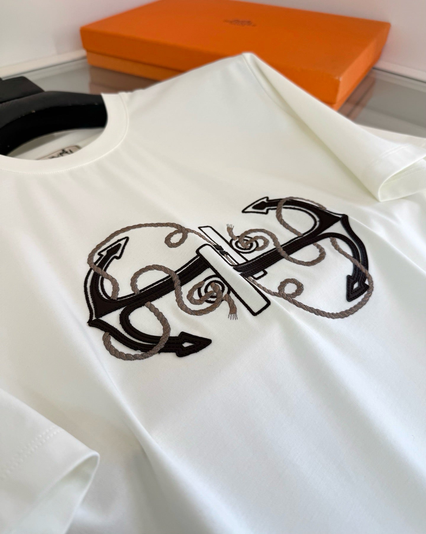 Black, Grey and White T-Shirt
