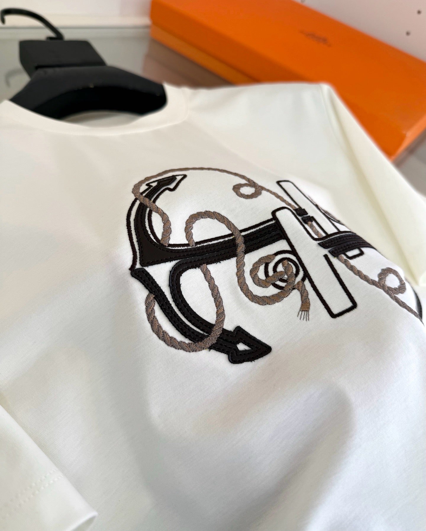 Black, Grey and White T-Shirt