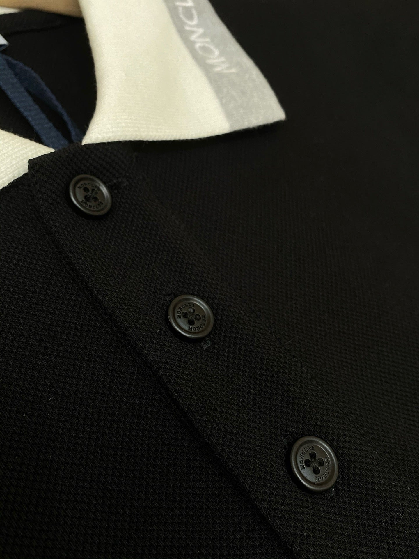 Black and White Polo - FashionHype.xyz