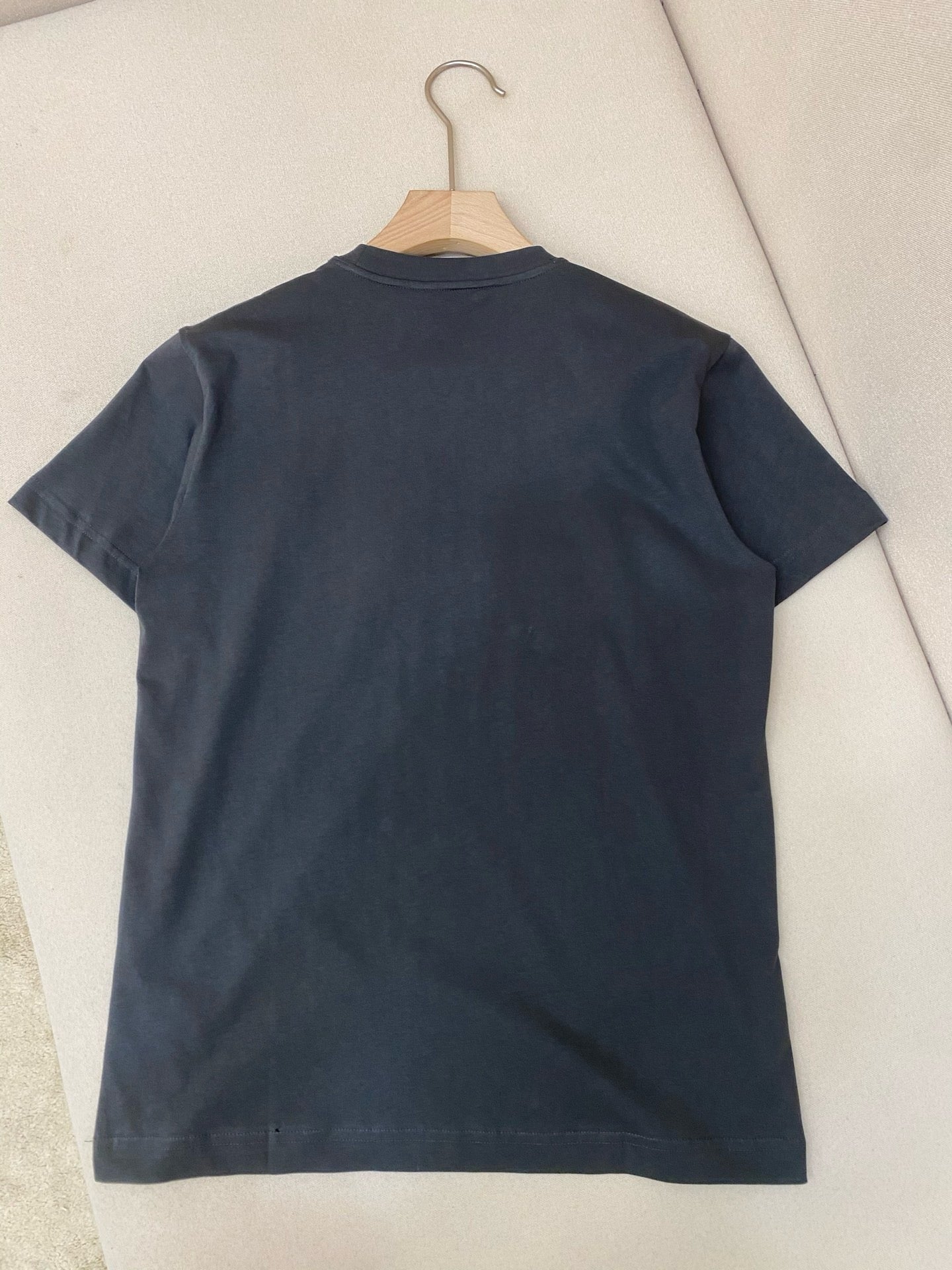 Dark Grey and White T-Shirt