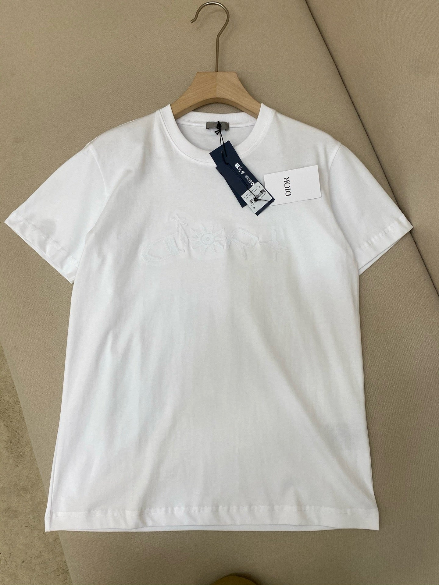 Dark Grey and White T-Shirt