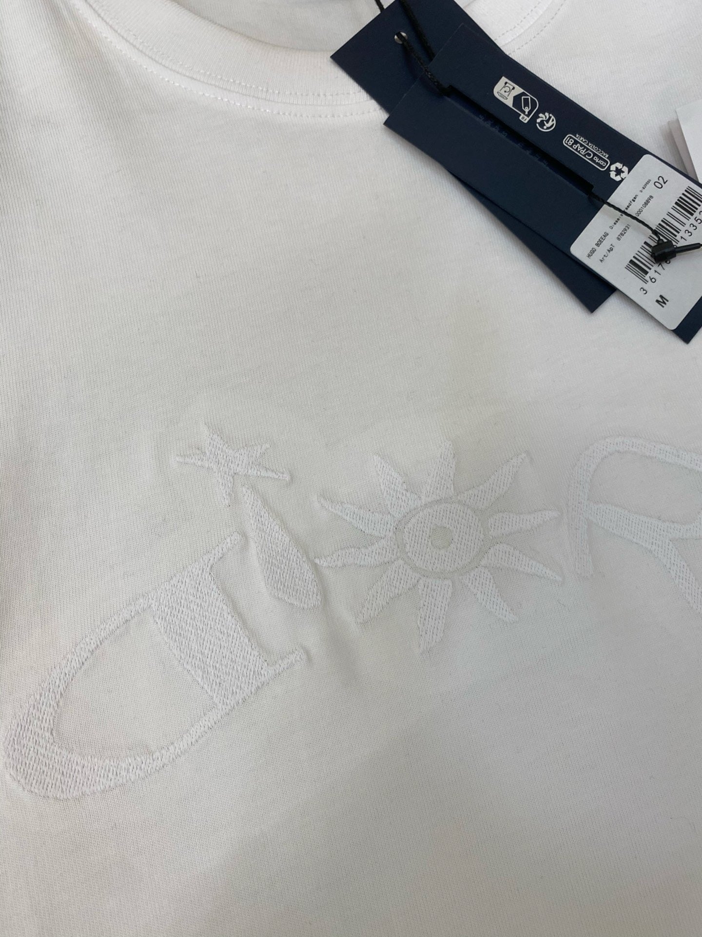 Dark Grey and White T-Shirt