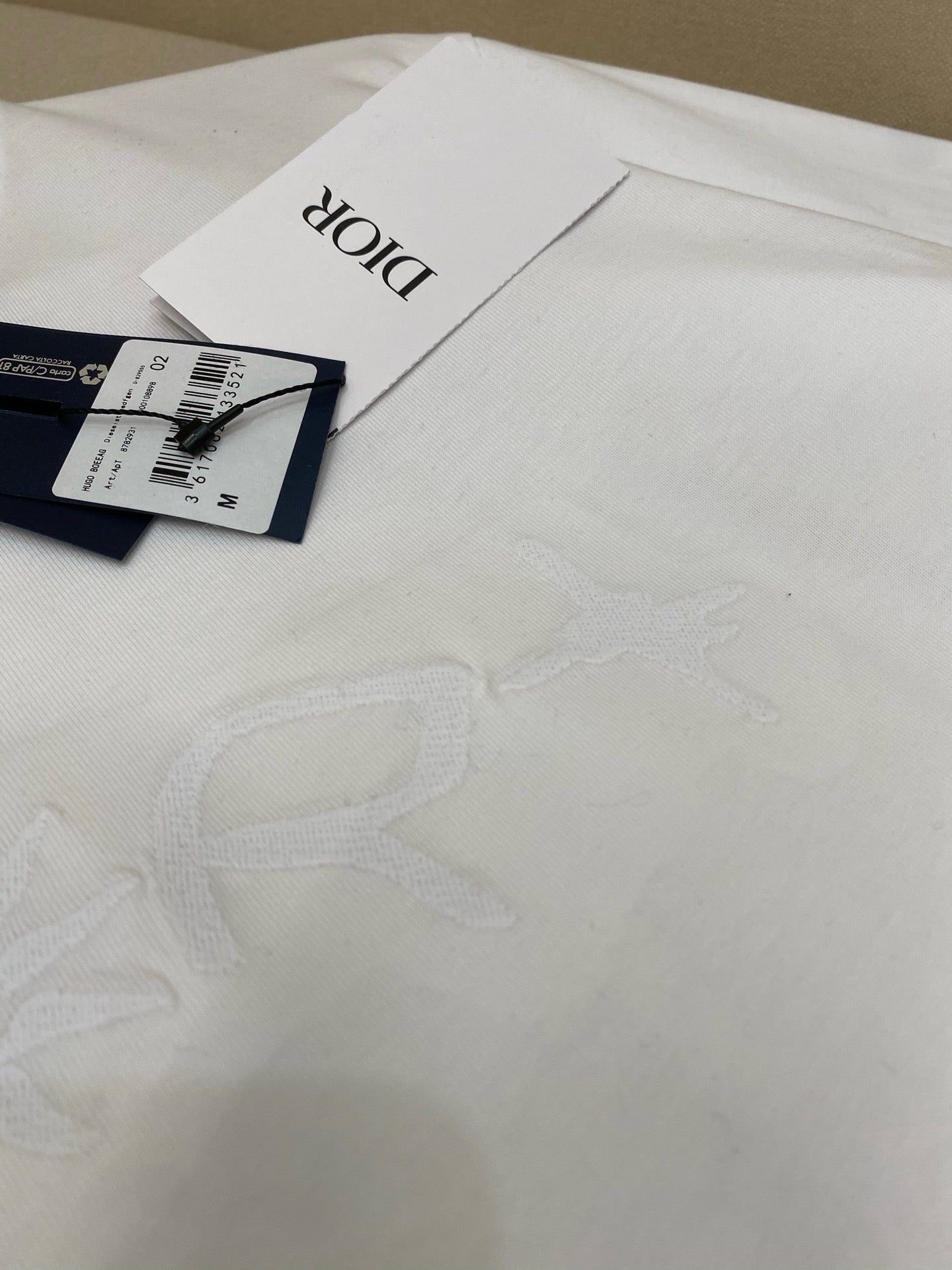 Dark Grey and White T-Shirt