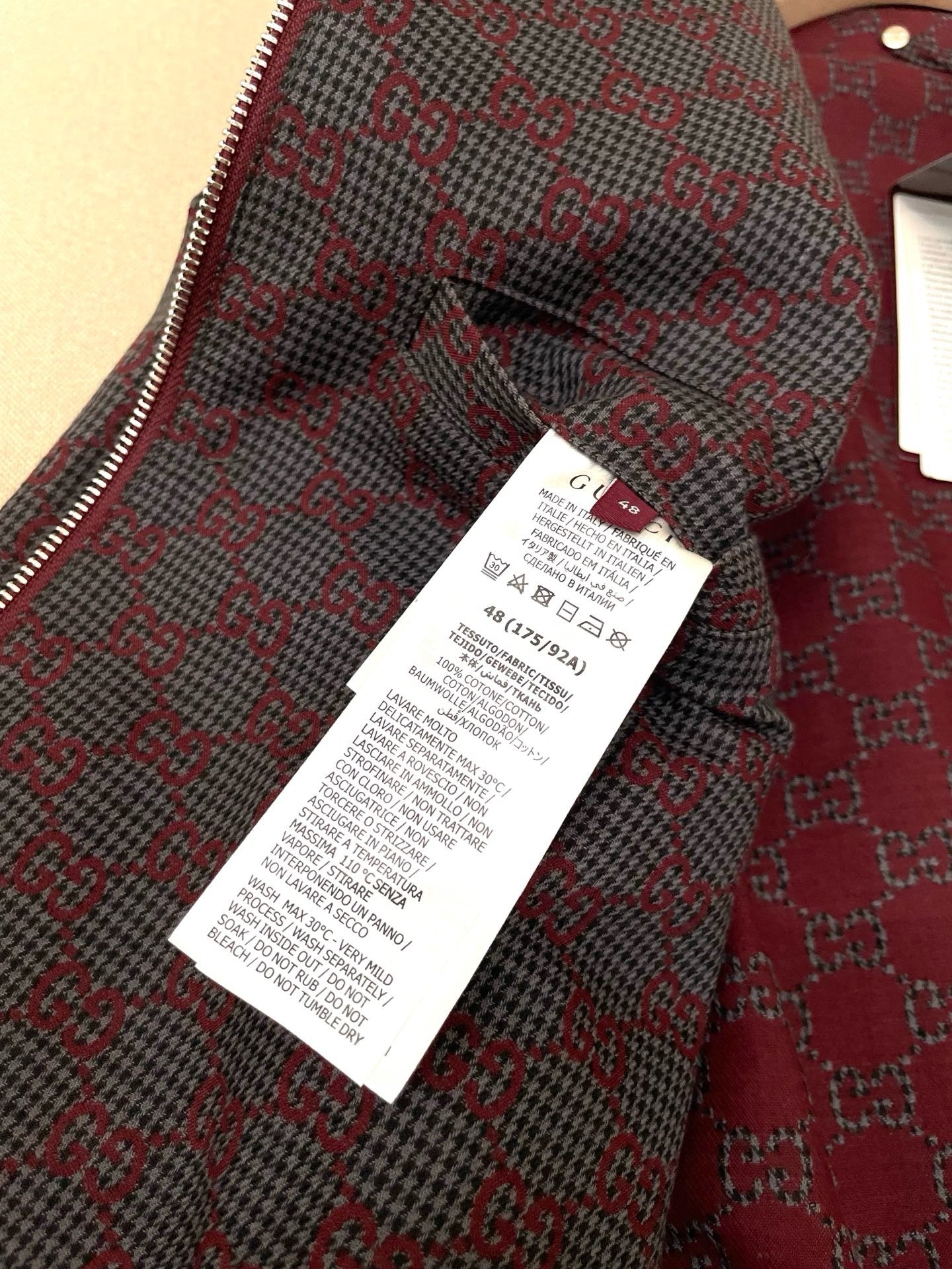 Blue brown Jacket - FashionHype.xyz