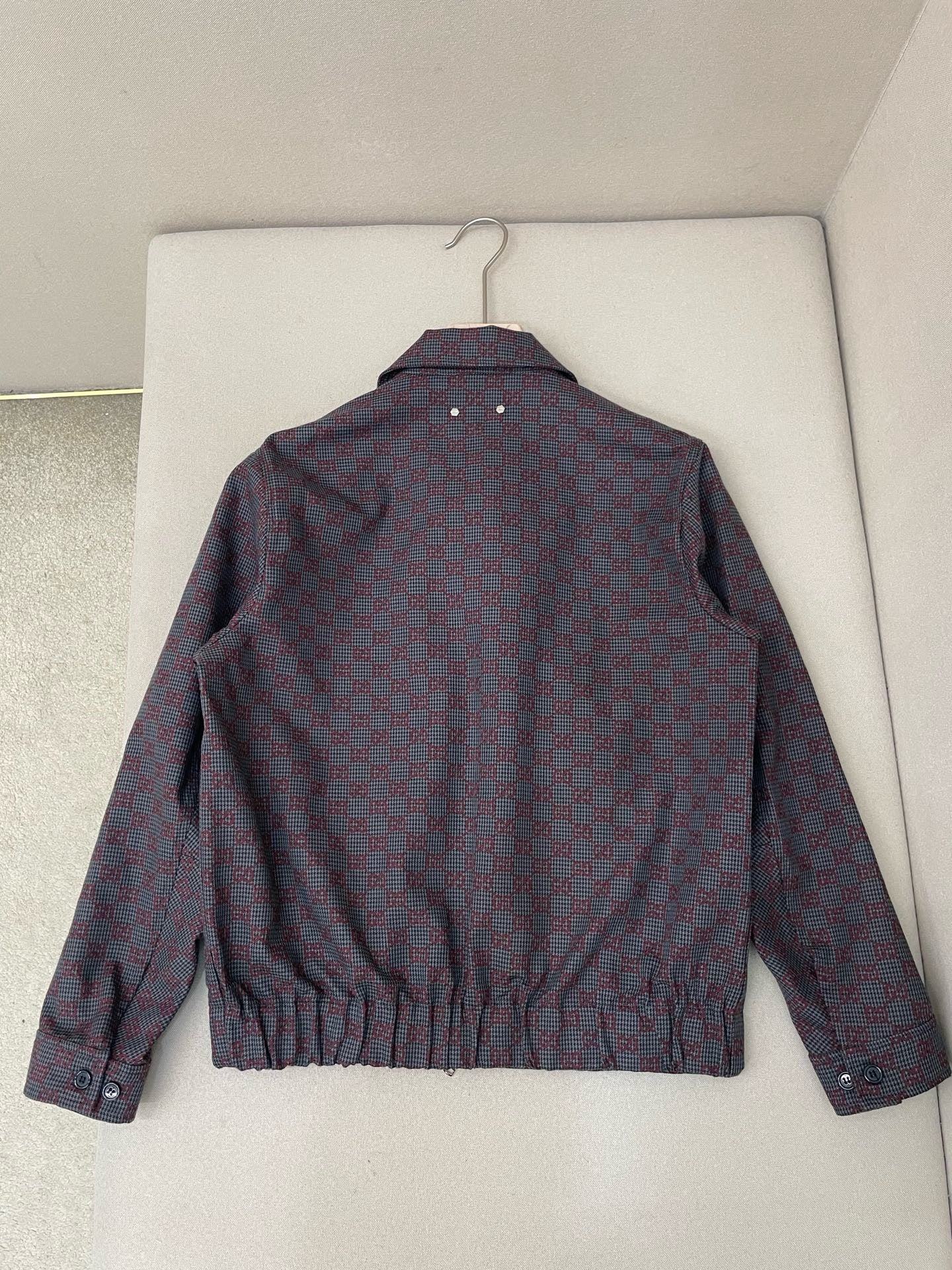 Blue brown Jacket - FashionHype.xyz