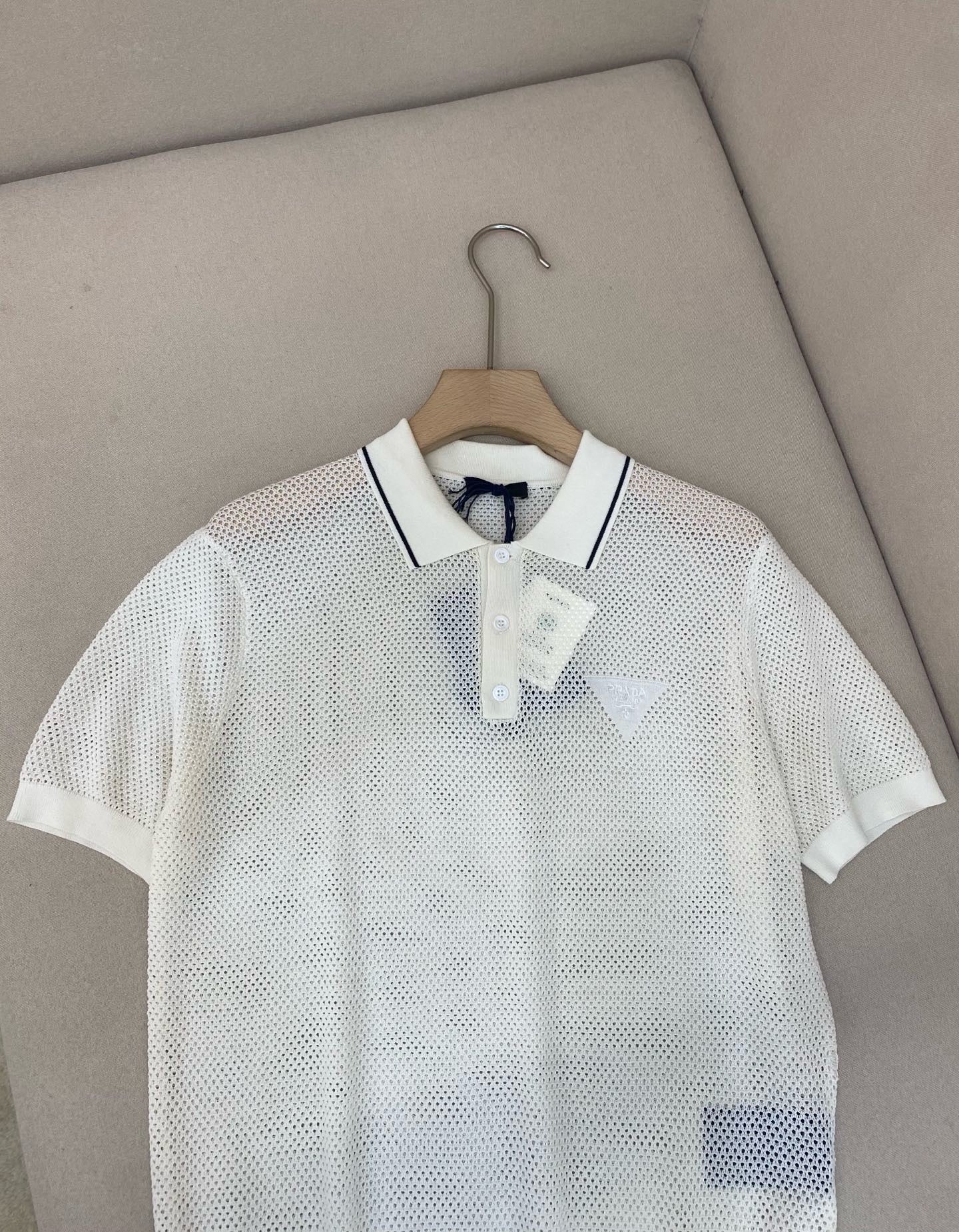 White and Sky blue Polo