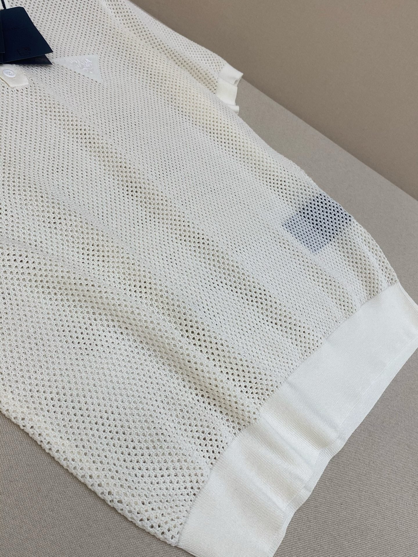 White and Sky blue Polo