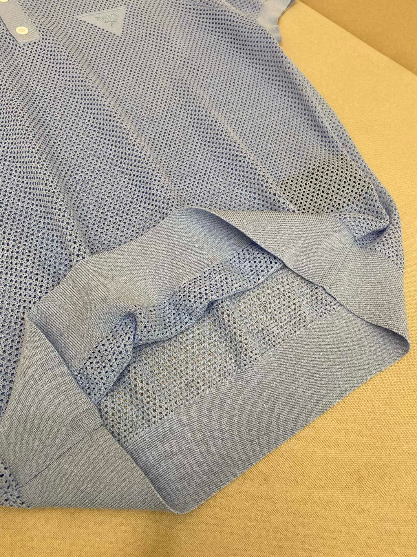 White and Sky blue Polo