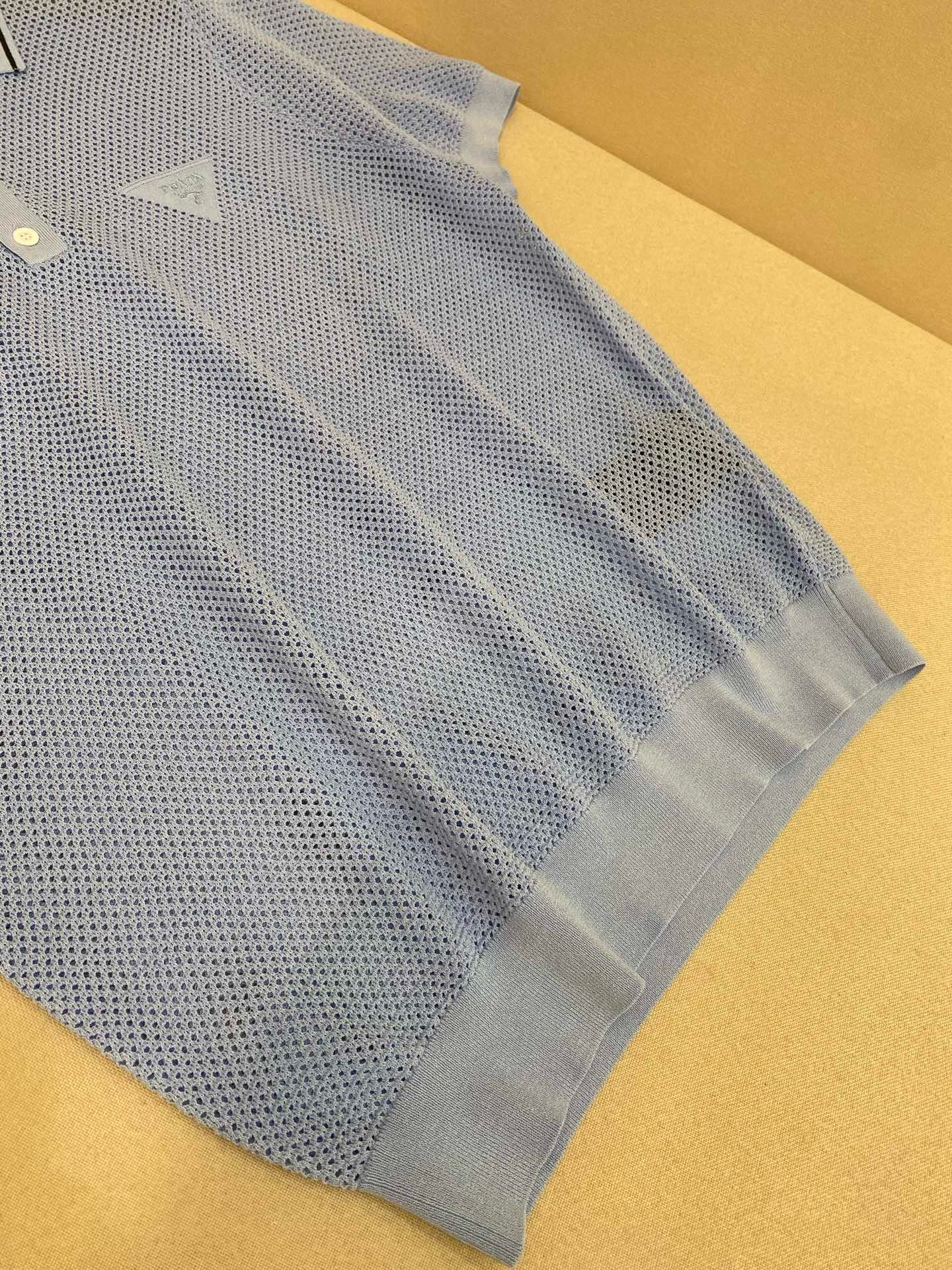 White and Sky blue Polo