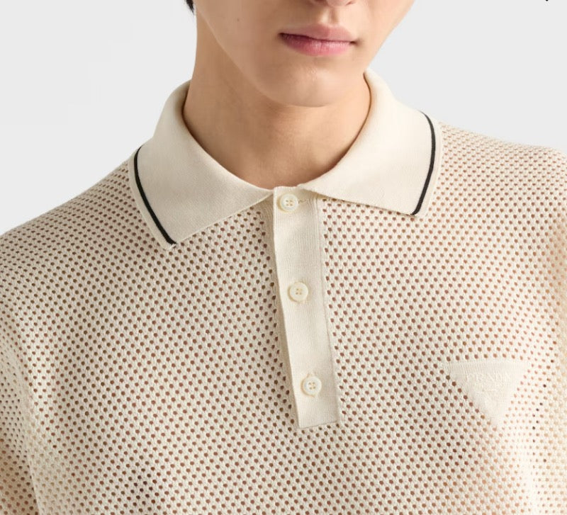 White and Sky blue Polo
