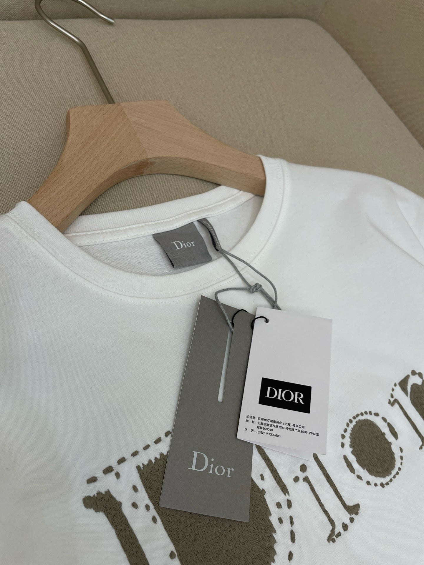 White and Black T-Shirt