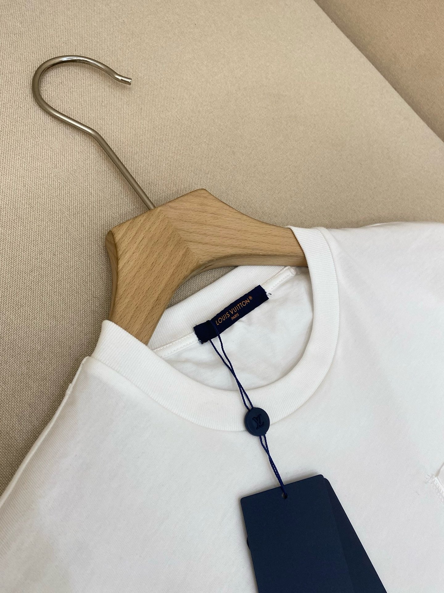 Grey, White and Black T-Shirt