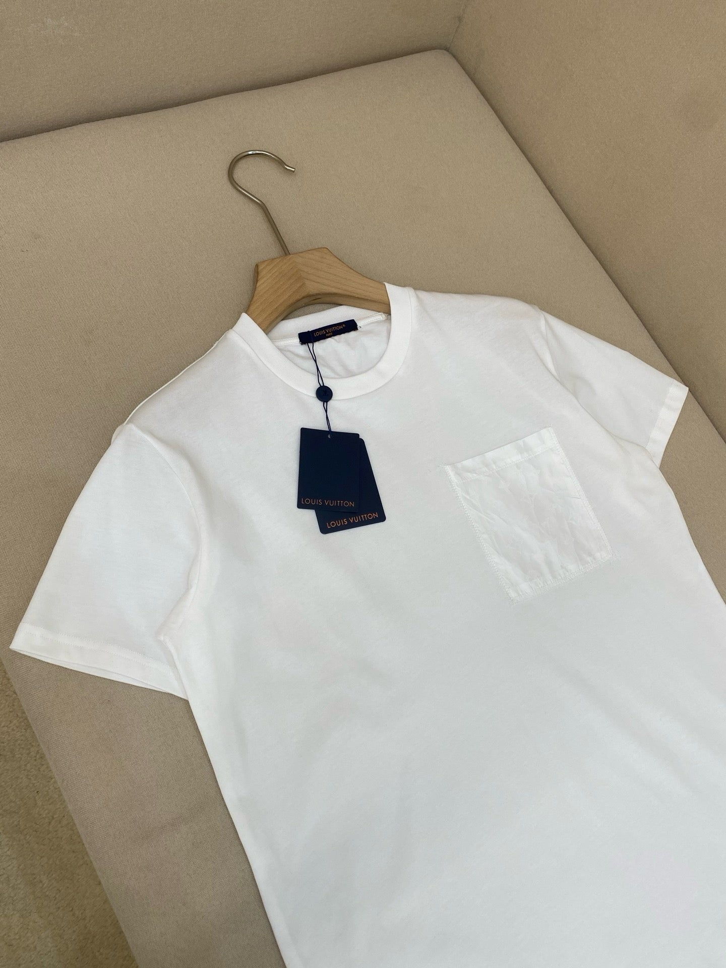 Grey, White and Black T-Shirt