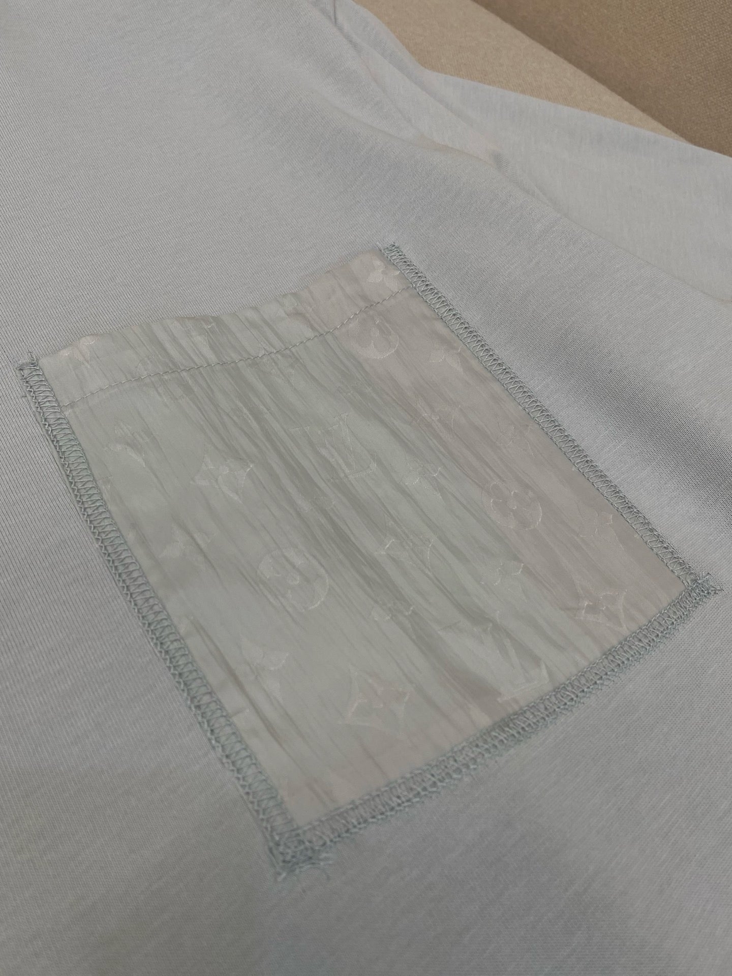Grey, White and Black T-Shirt