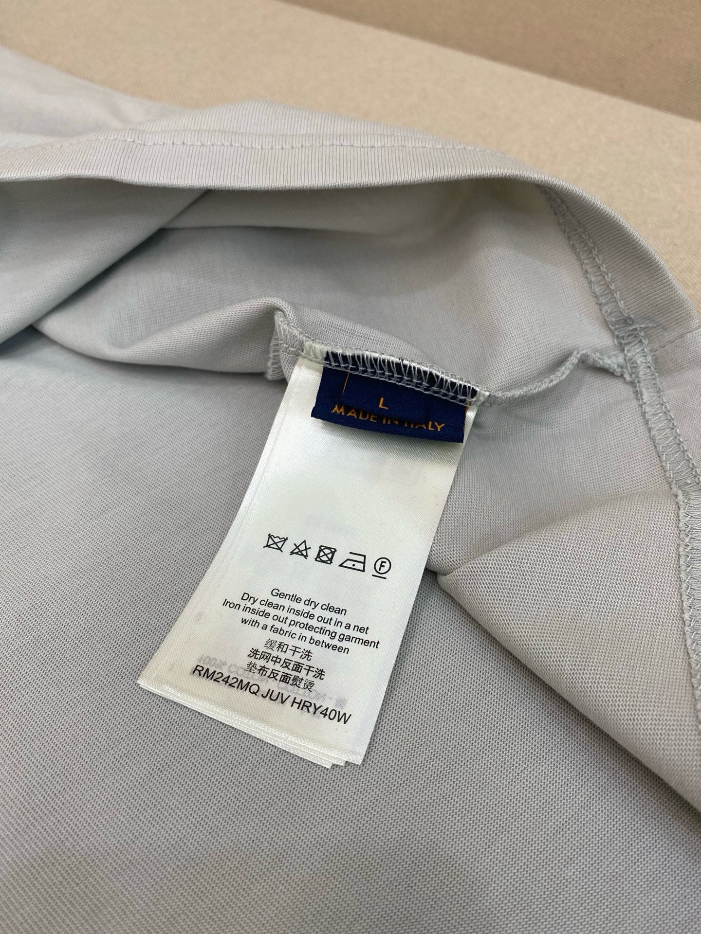 Grey, White and Black T-Shirt