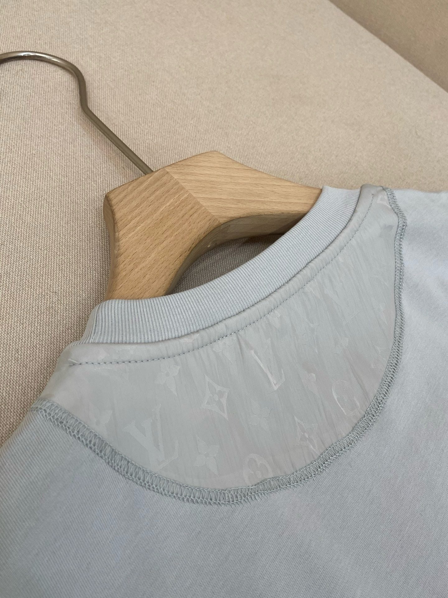 Grey, White and Black T-Shirt