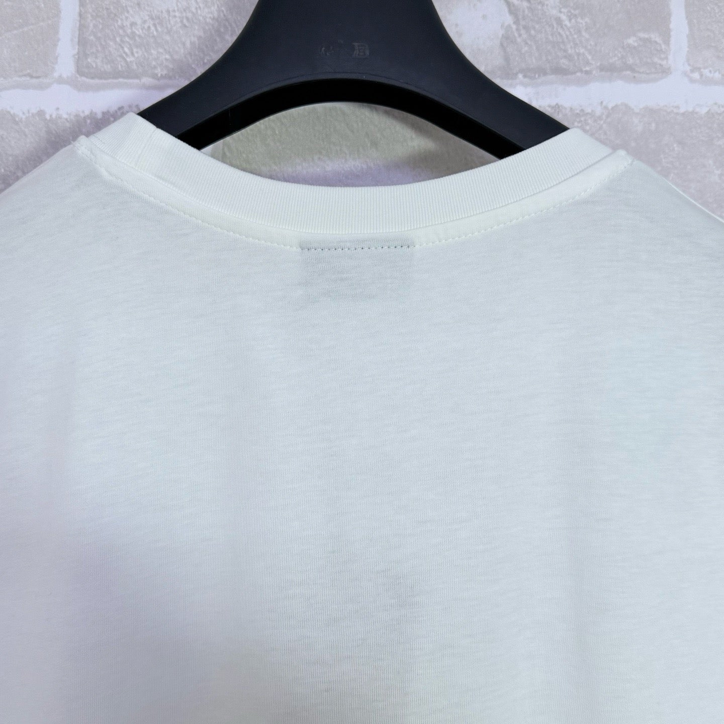 White, Black, Blue and Red T-Shirt