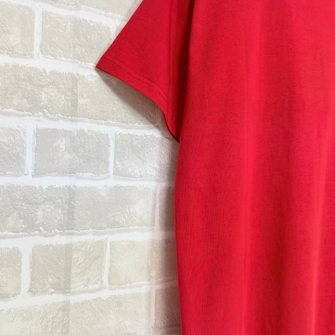 White, Black, Blue and Red T-Shirt