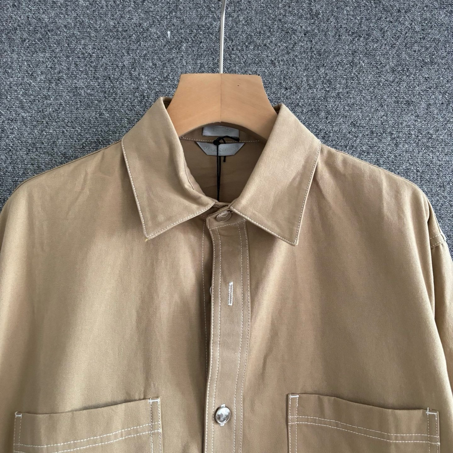 Light brown and Black Shirt