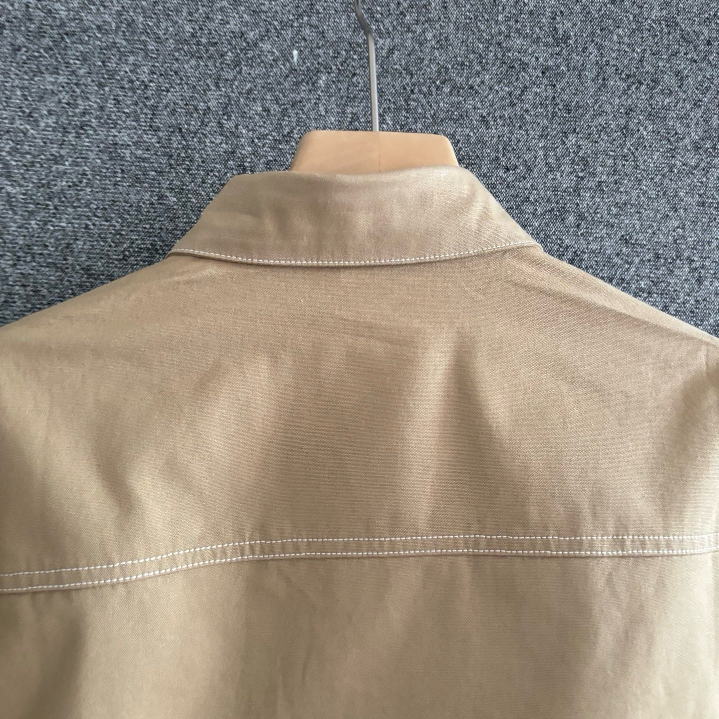 Light brown and Black Shirt
