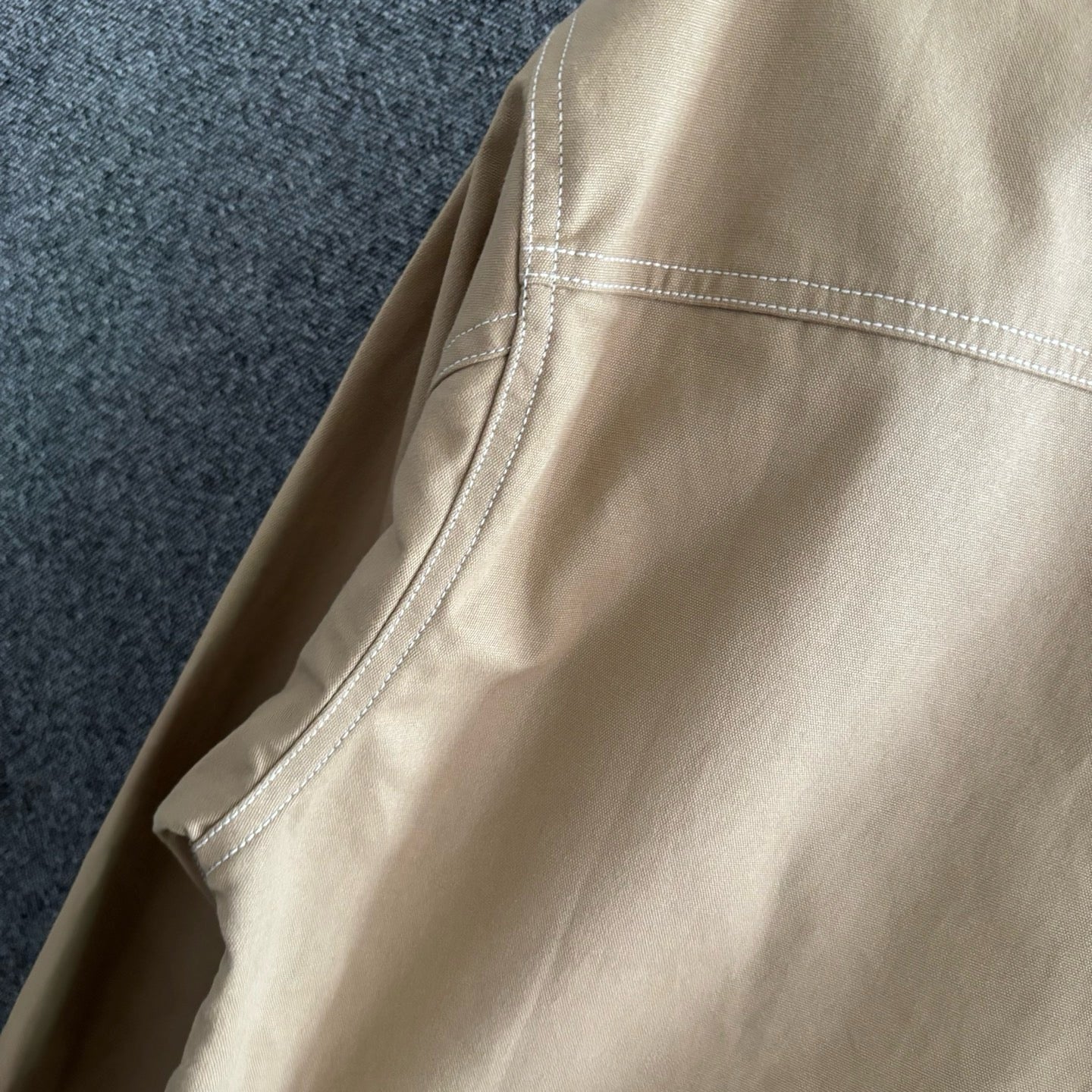 Light brown and Black Shirt