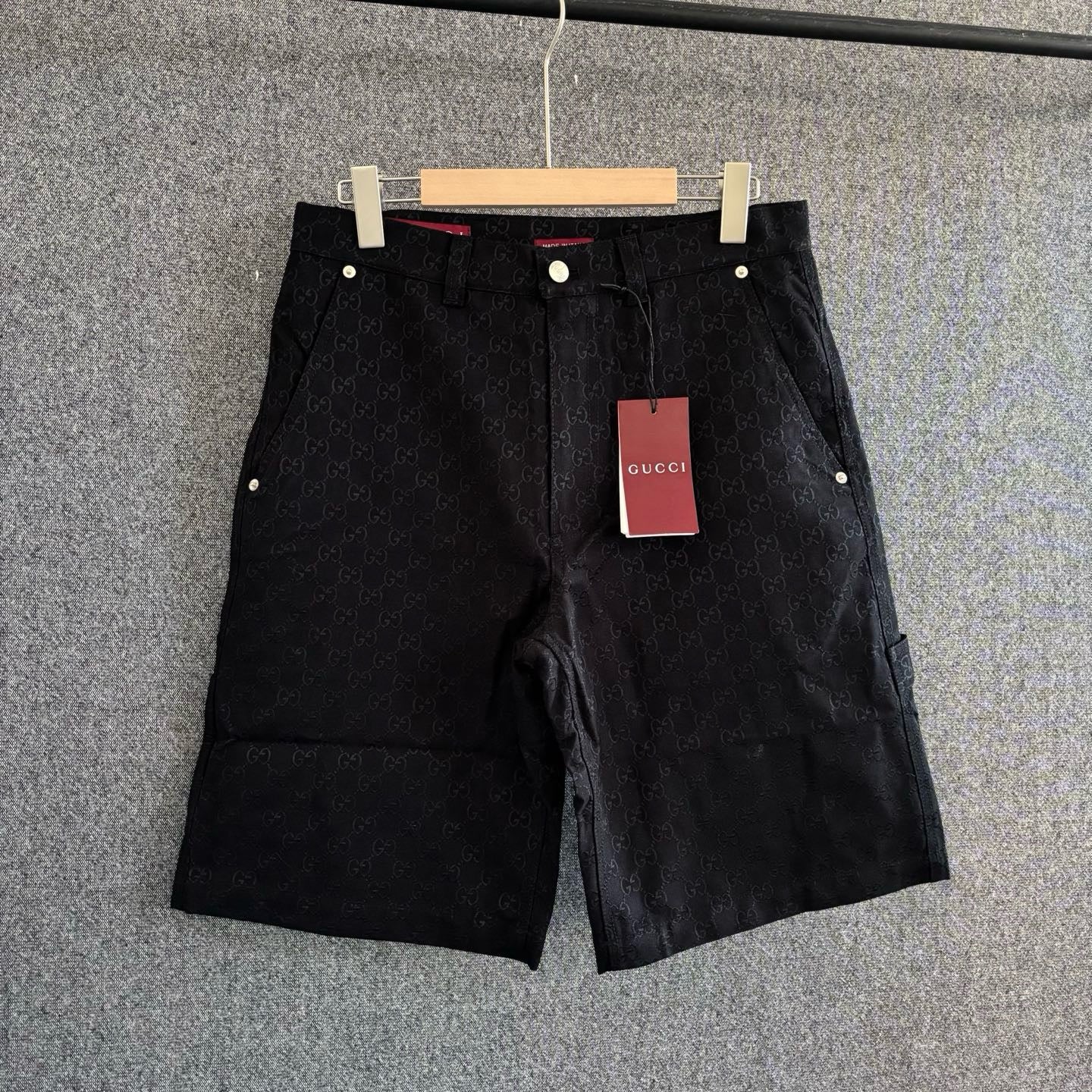 Black, Blue and Grey Short