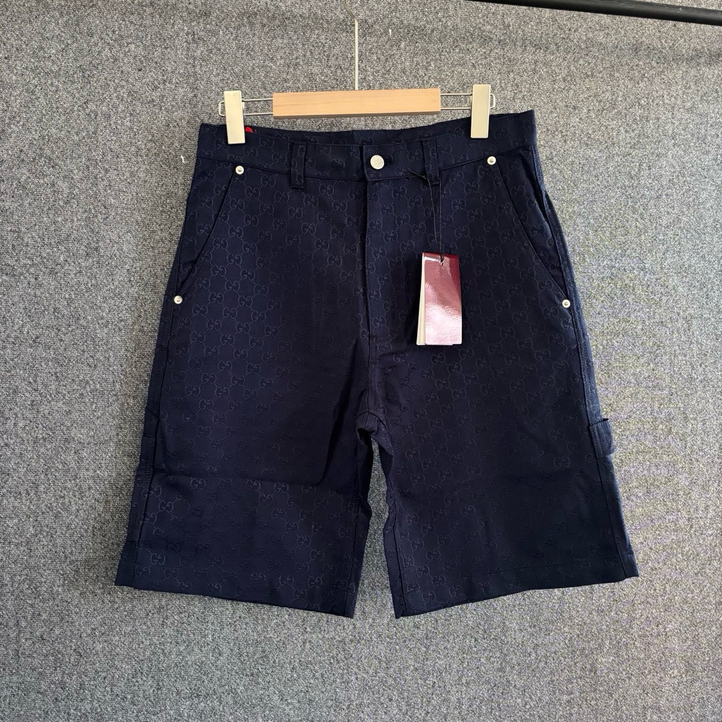 Black, Blue and Grey Short