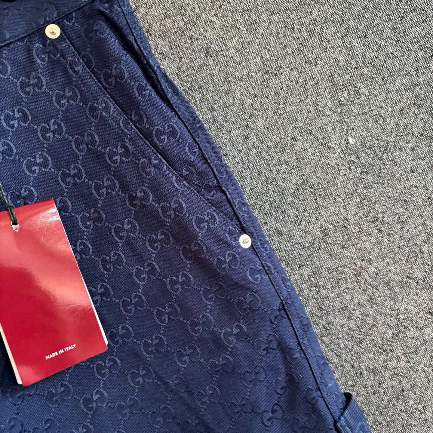 Black, Blue and Grey Short
