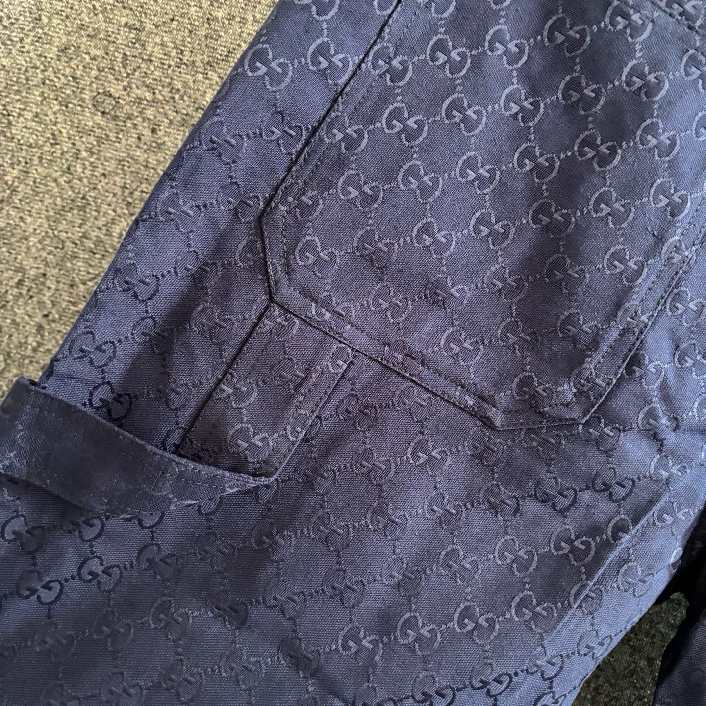 Black, Blue and Grey Short