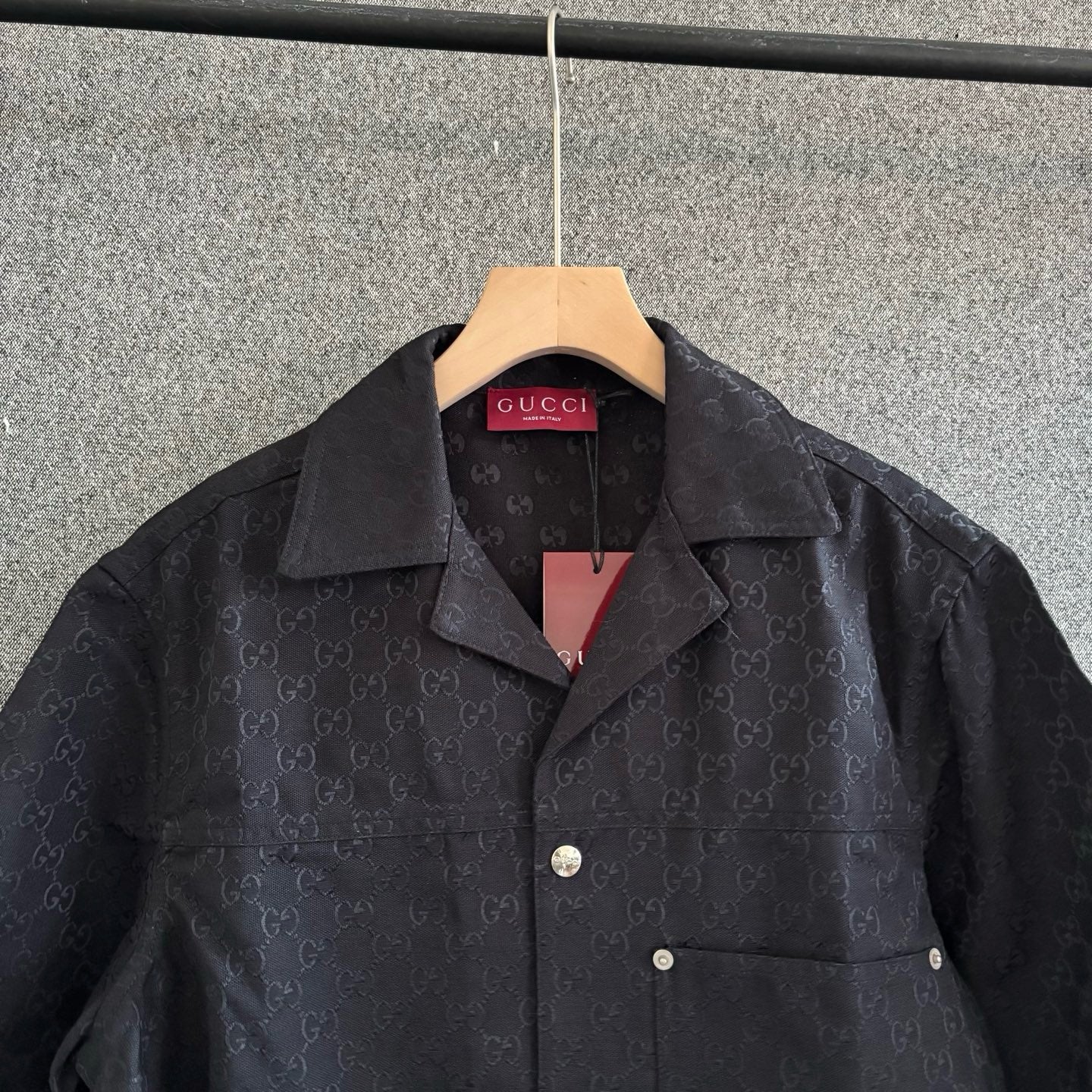 Black, Blue and Grey Shirt