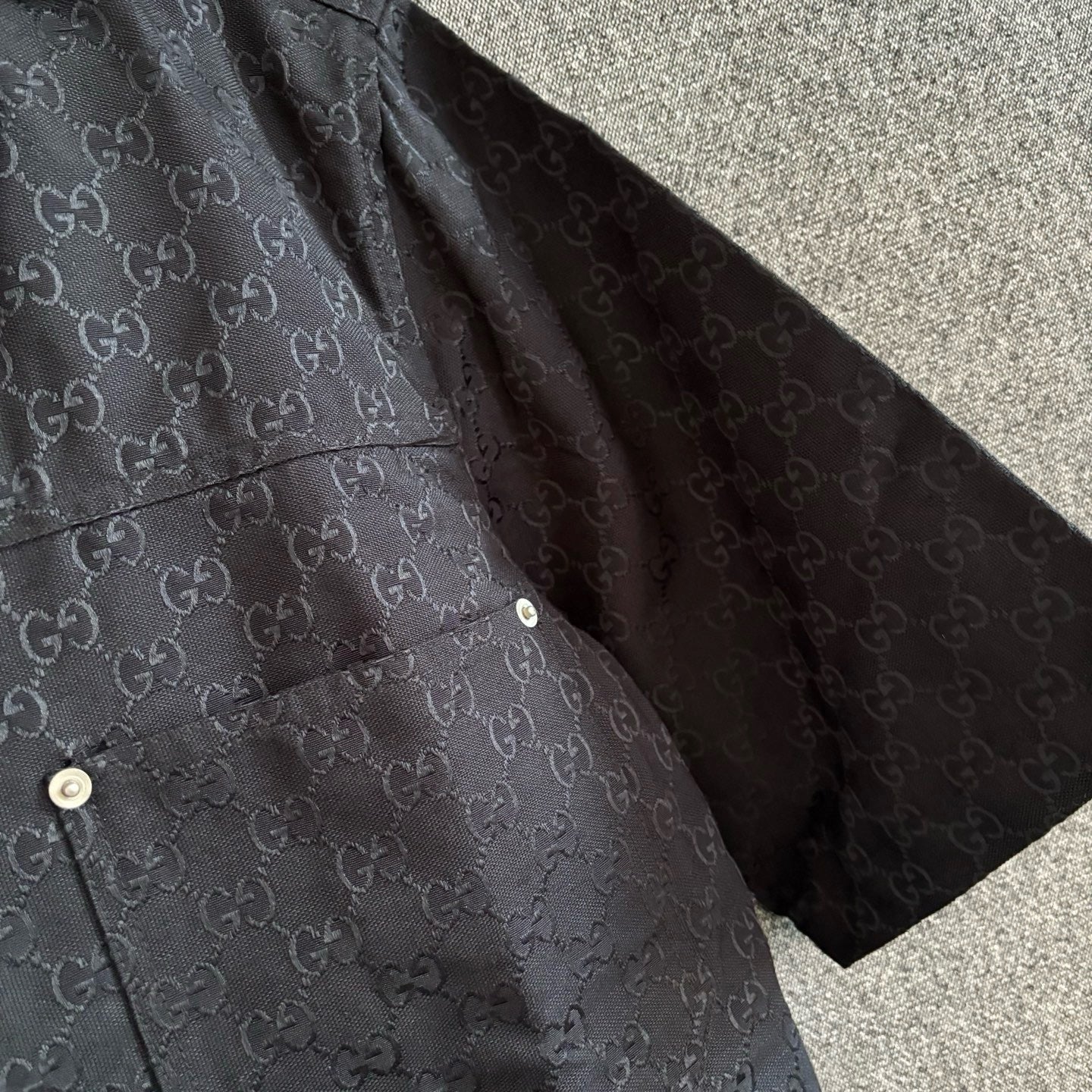 Black, Blue and Grey Shirt