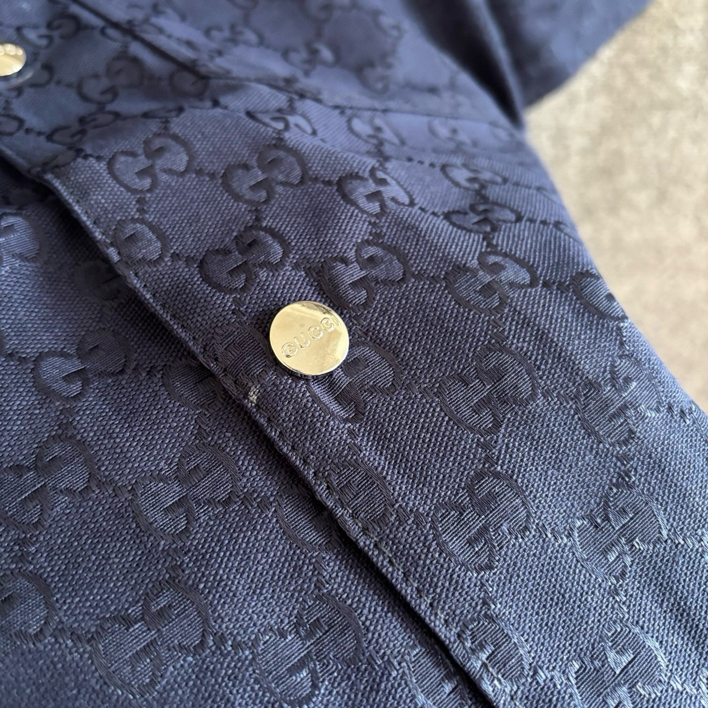 Black, Blue and Grey Shirt