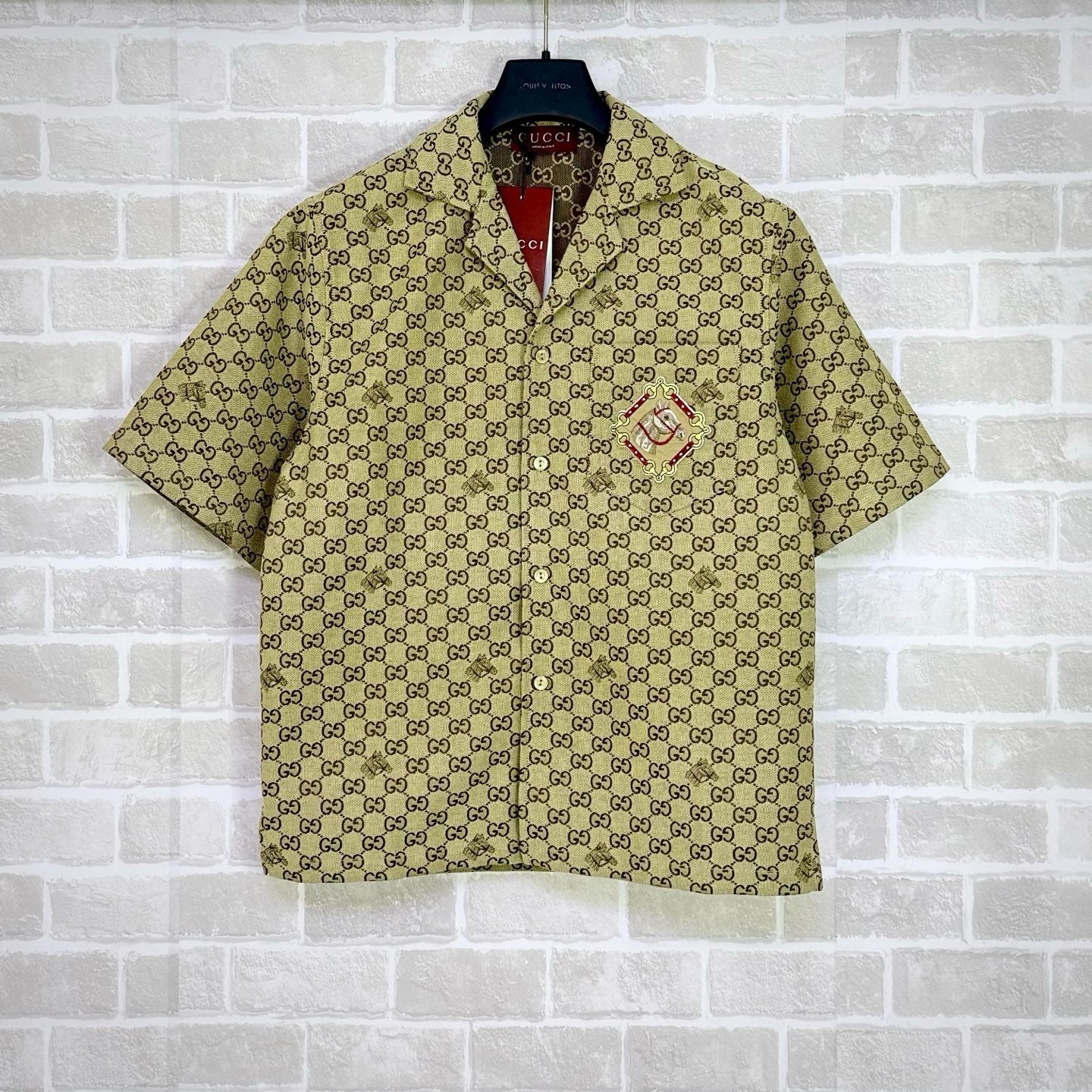 Beige brown Shirt - FashionHype.xyz