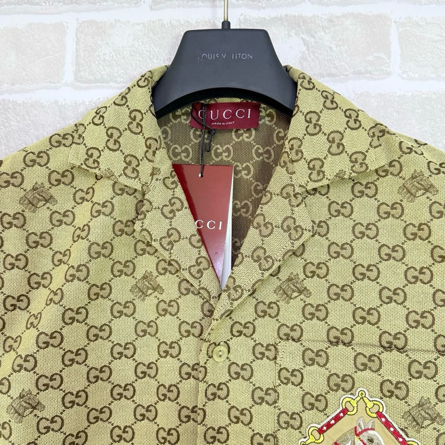 Beige brown Shirt - FashionHype.xyz