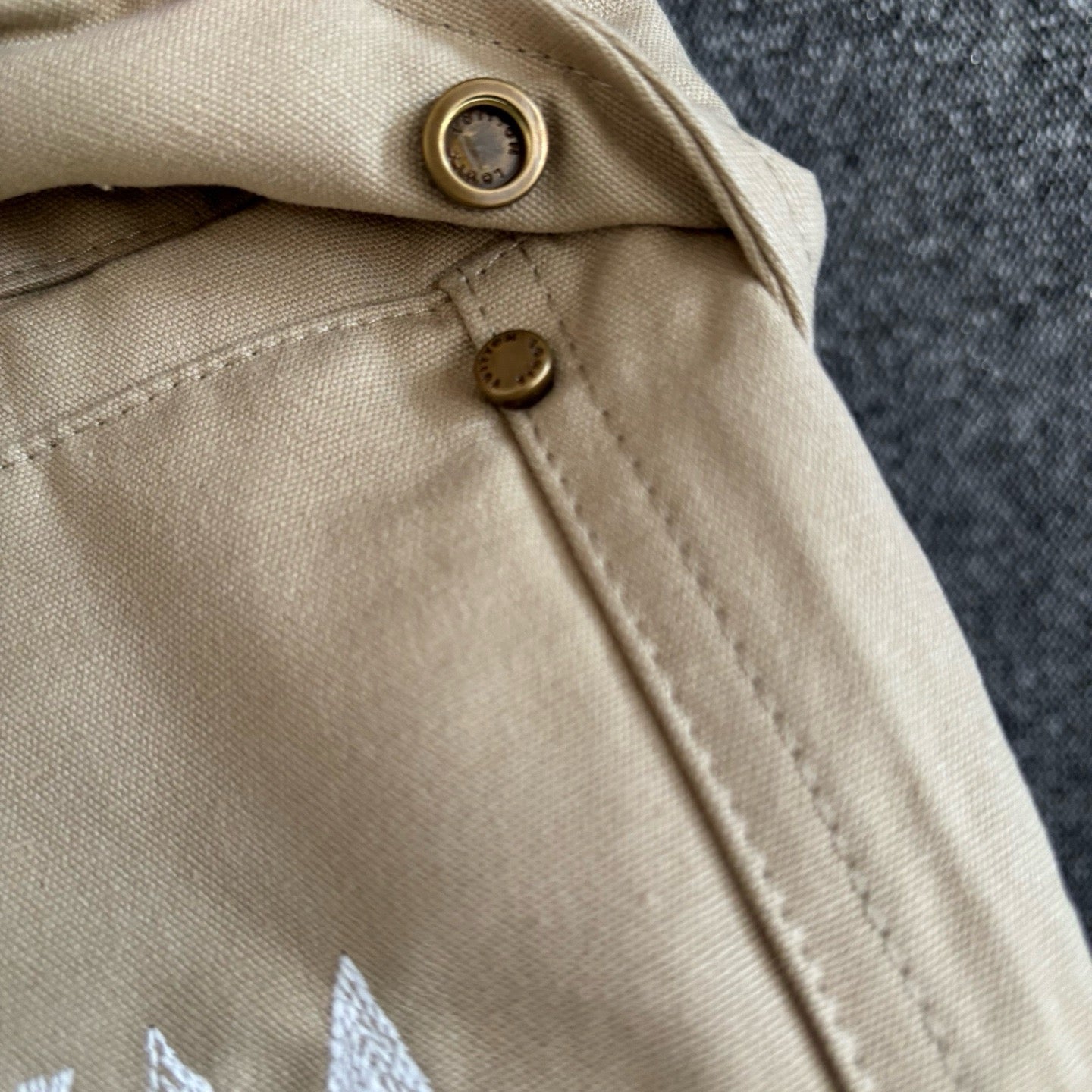 Beige and Saga green Short