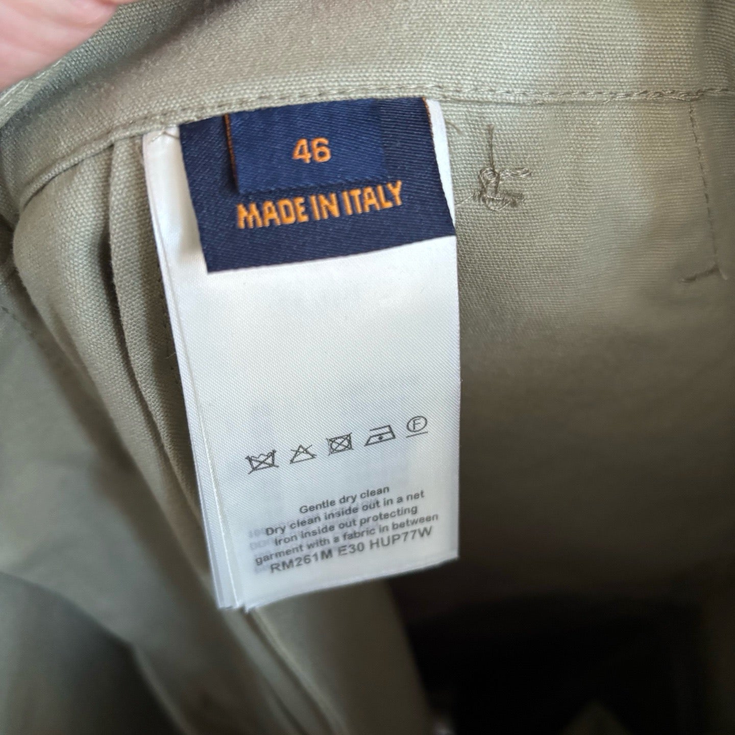 Beige and Saga green Short