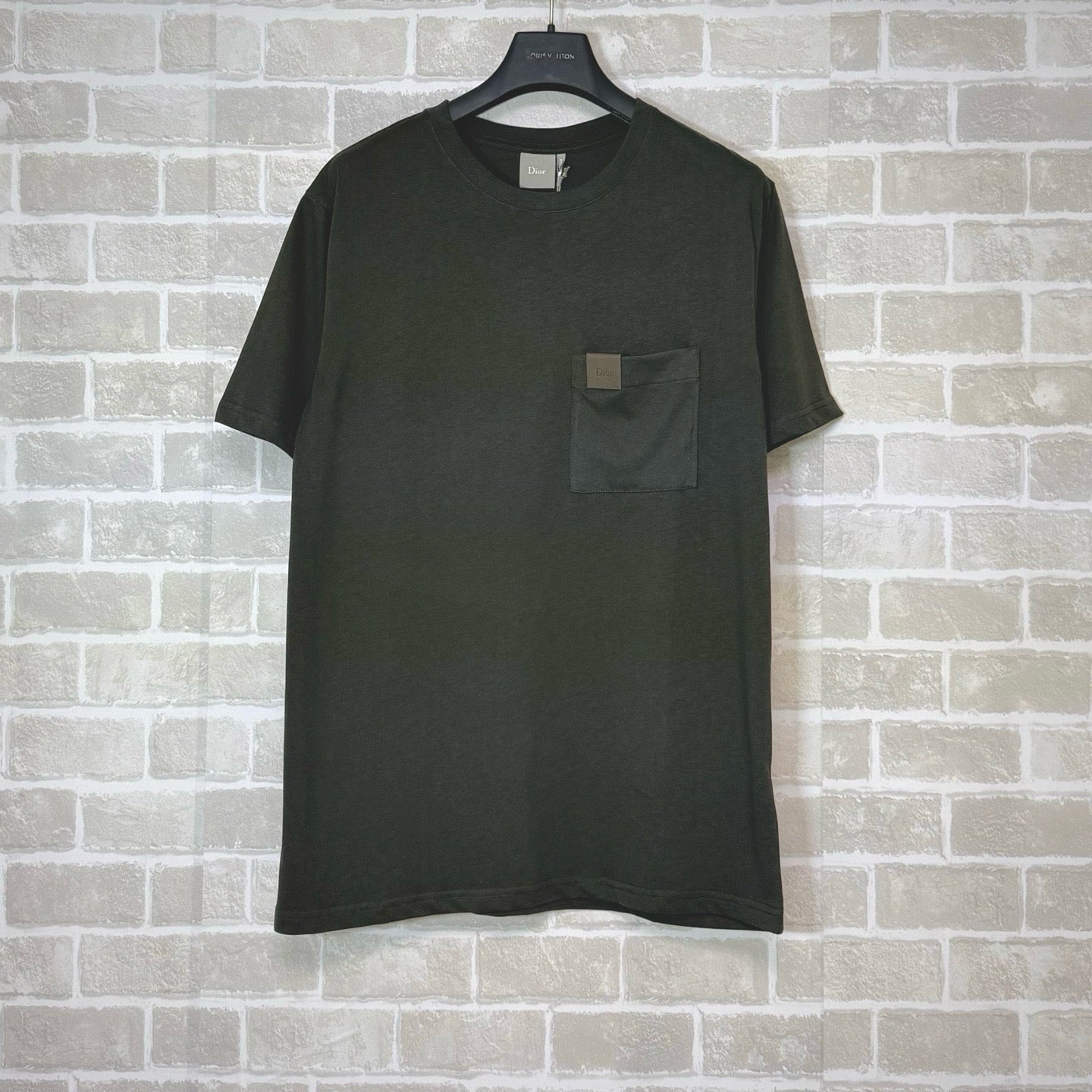 Dark Grey and White T-Shirt