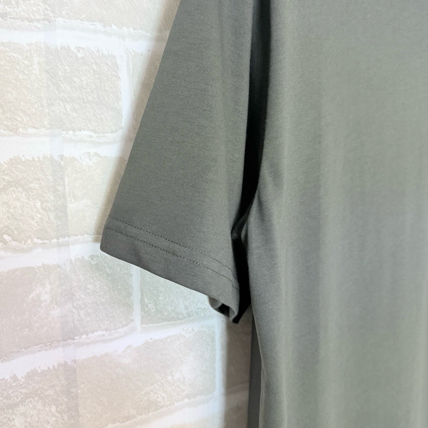 Dark Grey and White T-Shirt