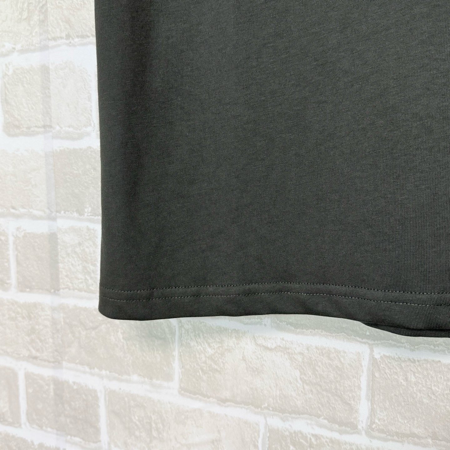 Dark Grey and White T-Shirt