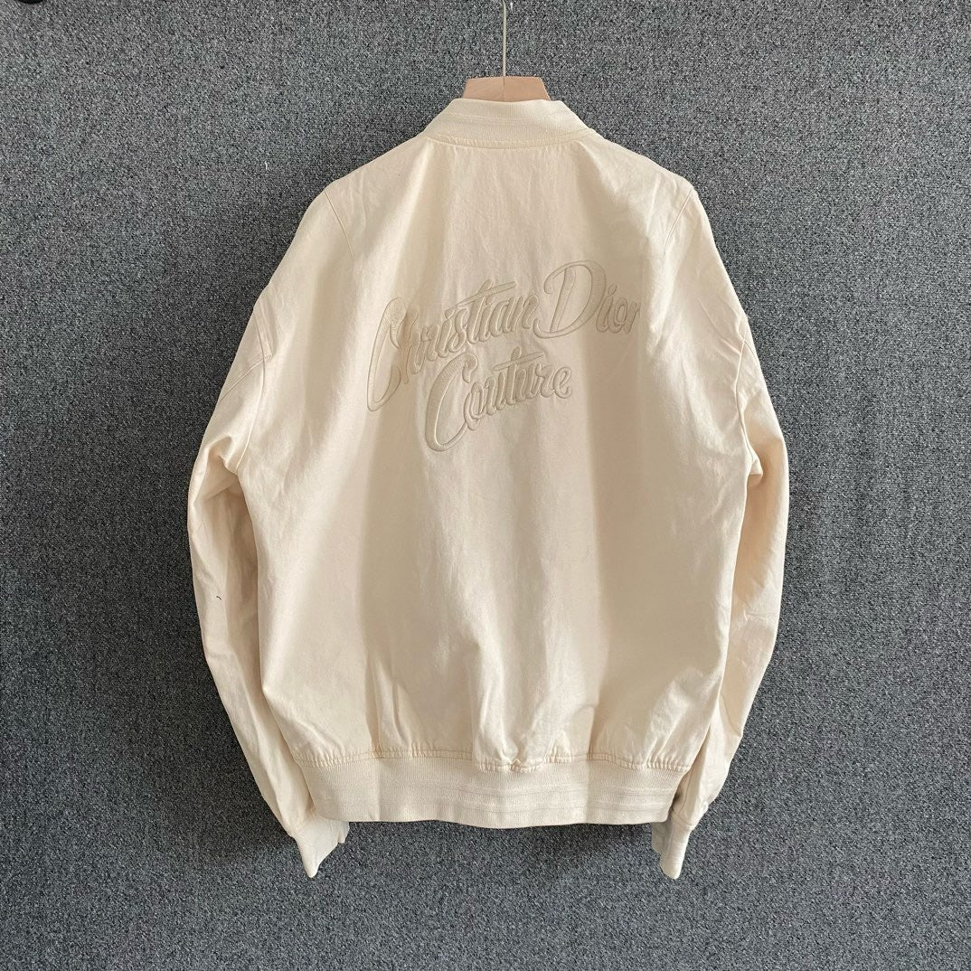 Cream and Saga green Jacket