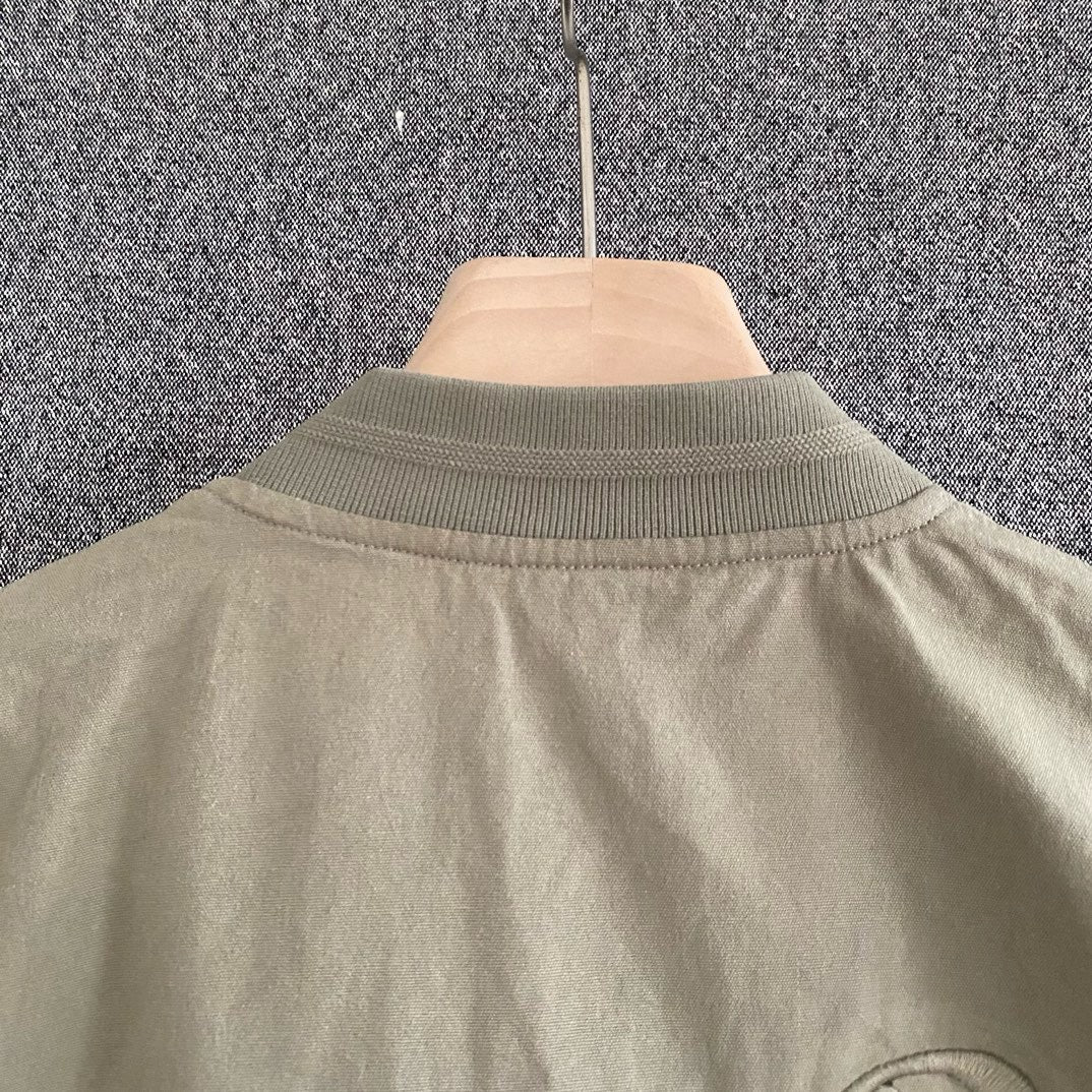 Cream and Saga green Jacket