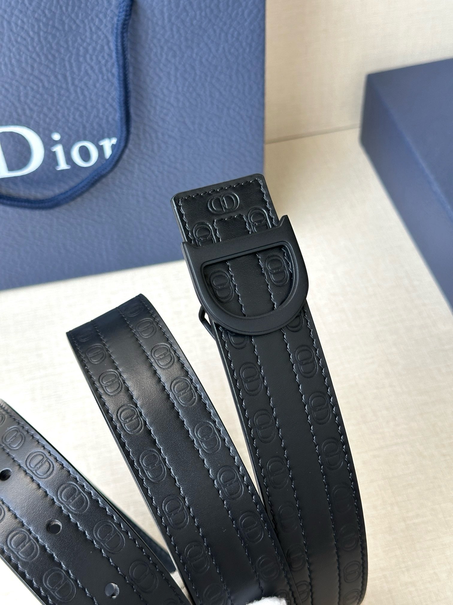 Light grey and Black Belt