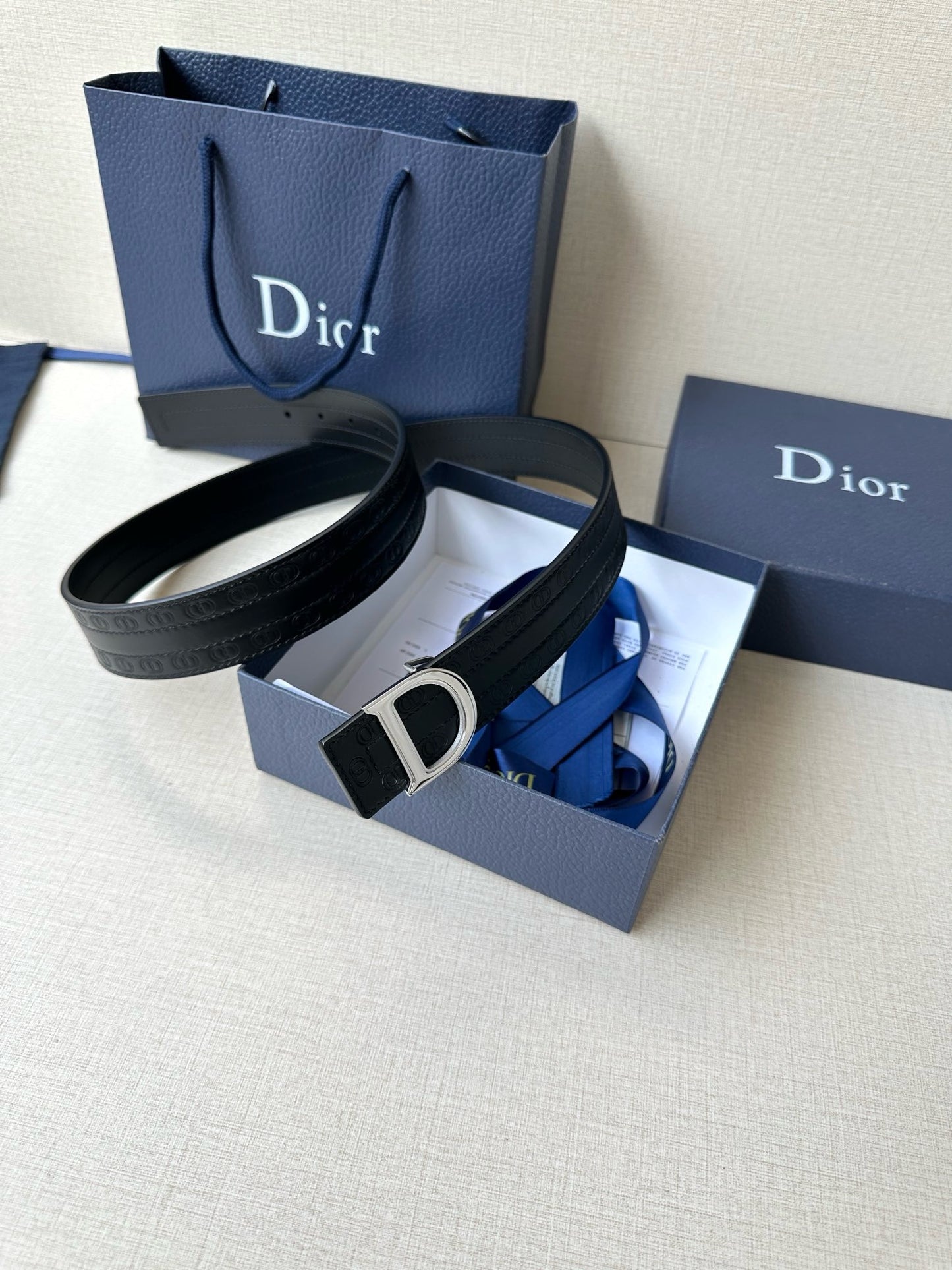 Light grey and Black Belt
