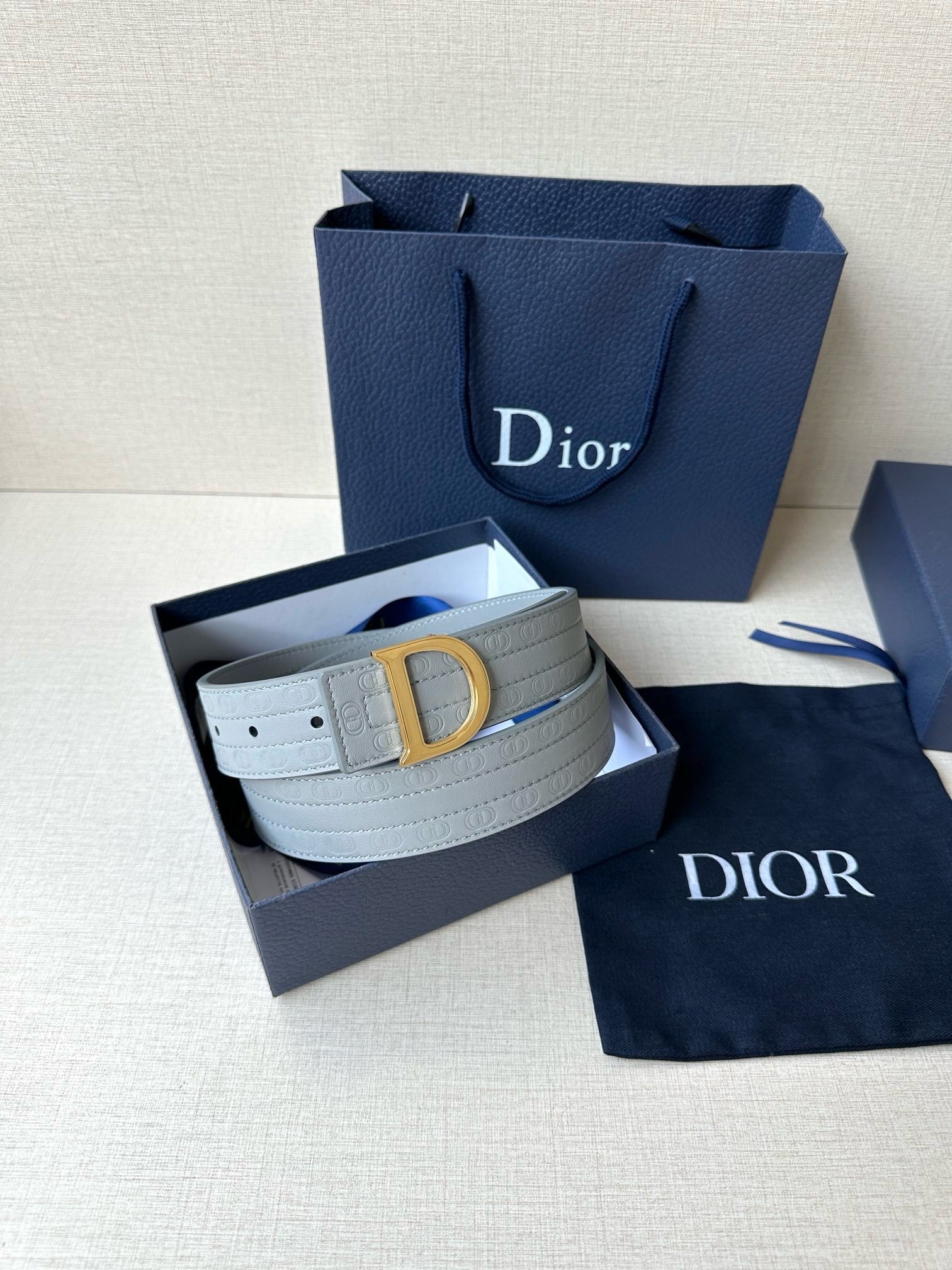 Light grey and Black Belt