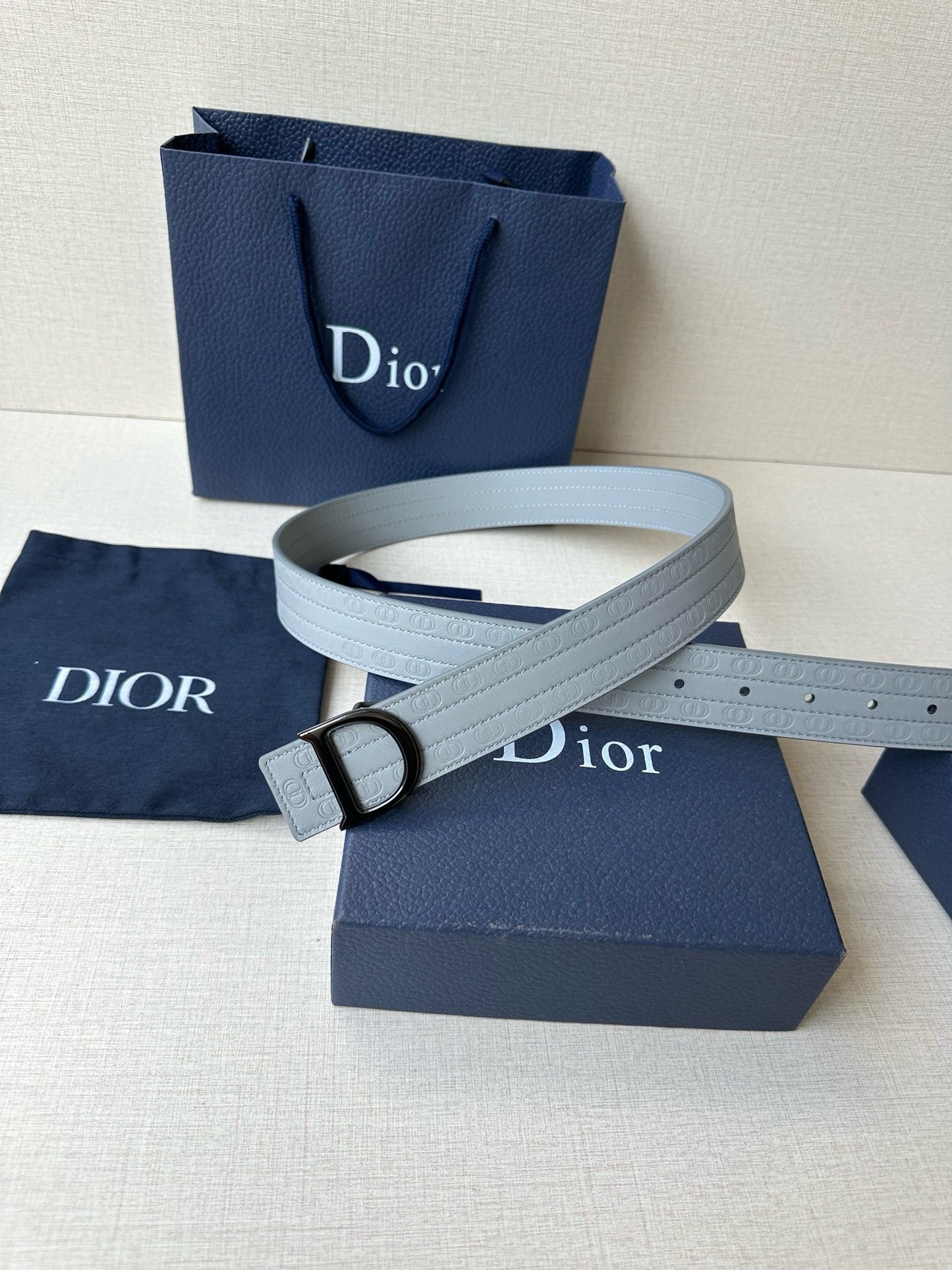 Light grey and Black Belt