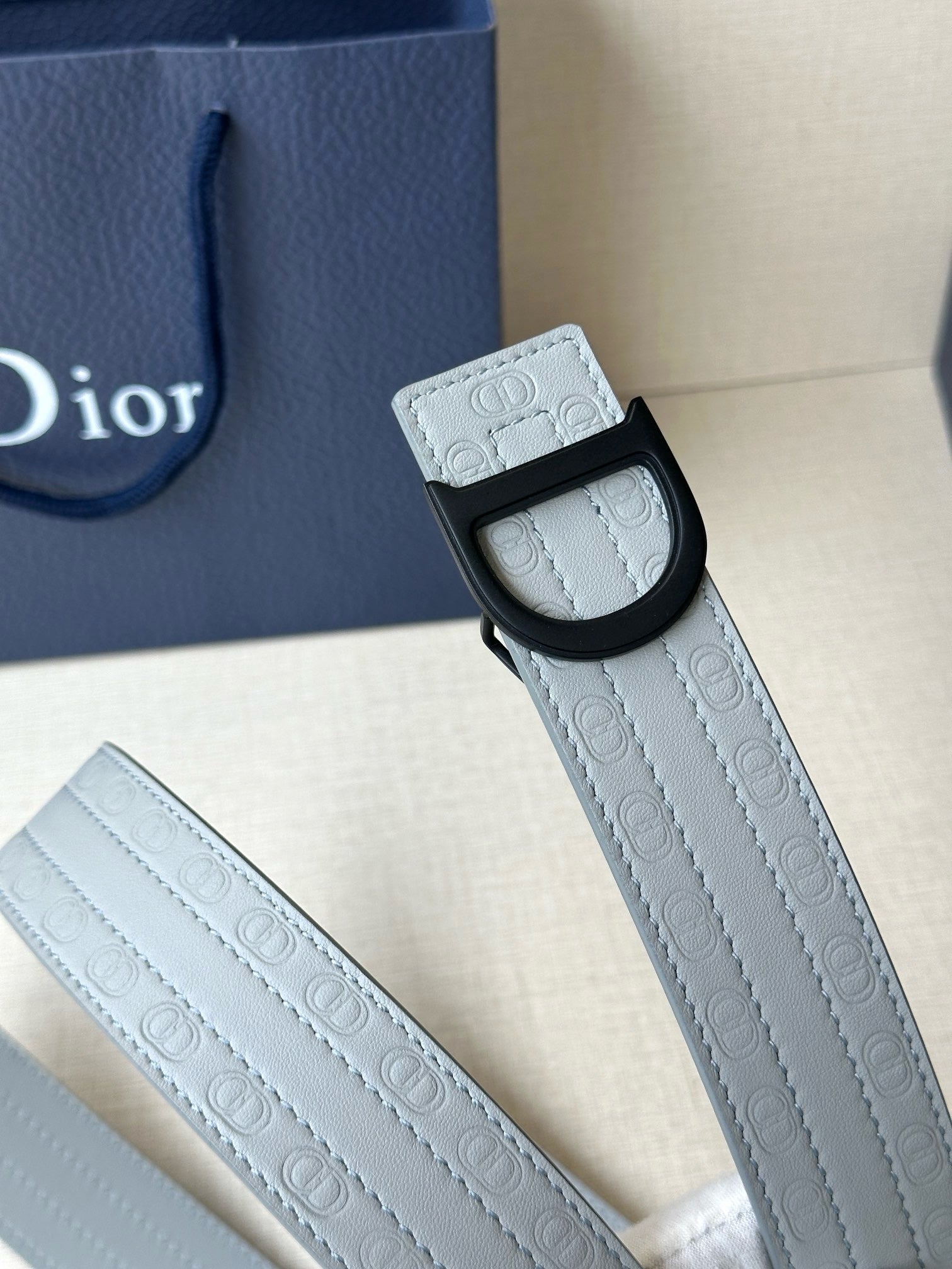 Light grey and Black Belt