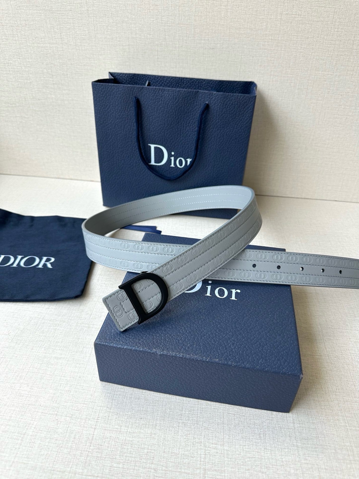 Light grey and Black Belt