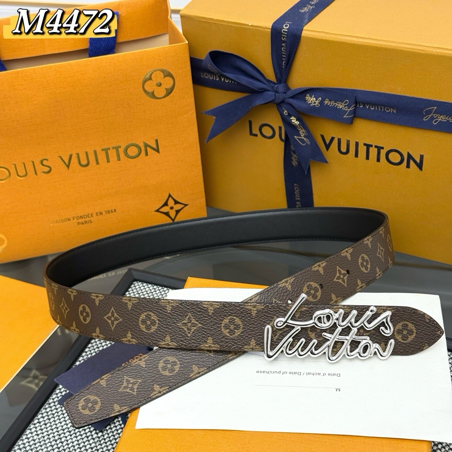 Red and Dark brown Belt - FashionHype.xyz