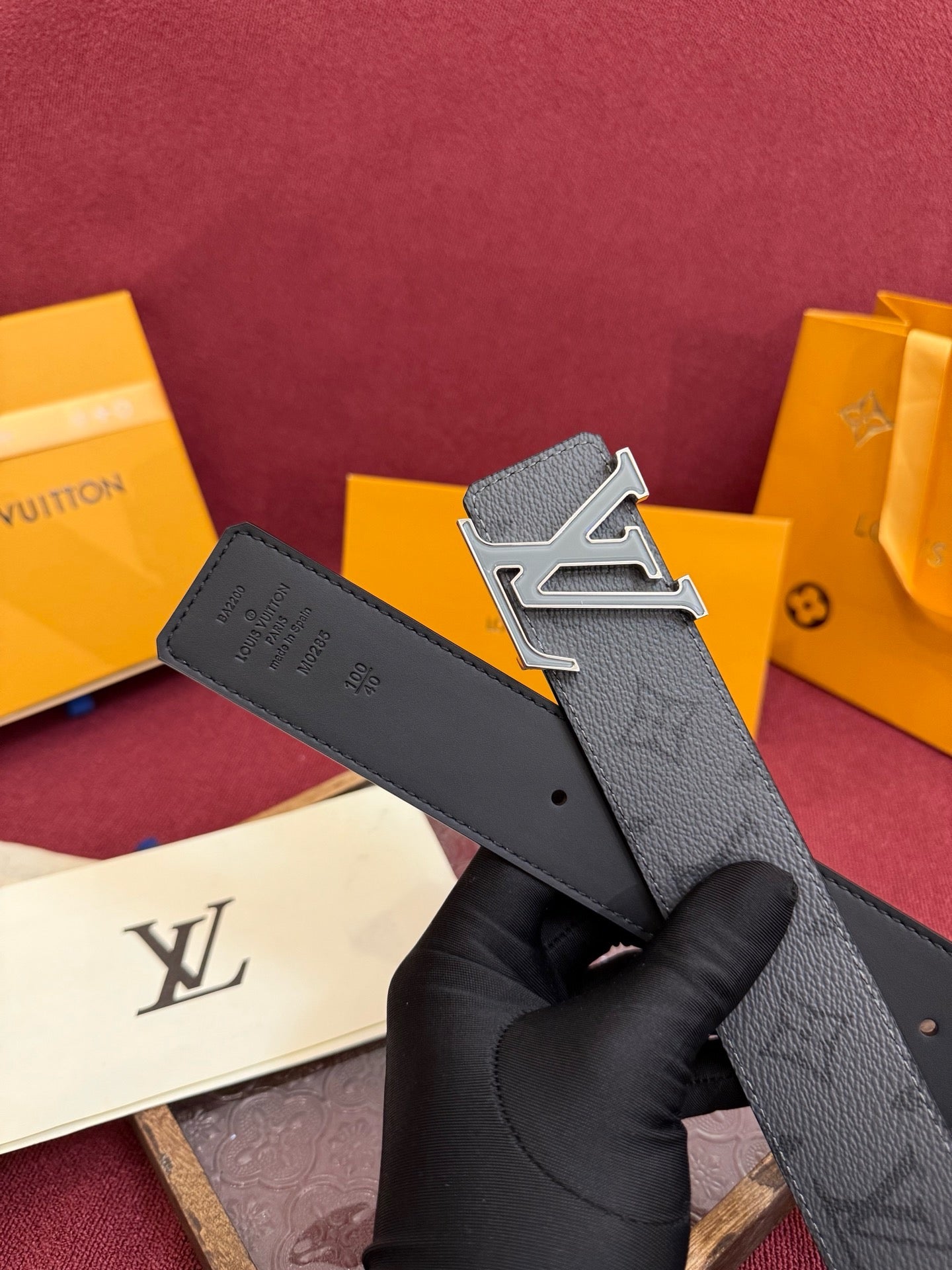 Dark grey Belt - FashionHype.xyz